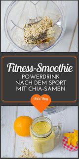 Fitnessdrink - Smoothies füllen nach dem Sport mit Obst und Haferflocken deine Energiereserven wieder auf