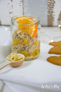 Mit den Orangen-Lebkuchen Overnight Oats holt ihr euch weihnachtlichen Geschmack ins Glas. Und das schon zum Frühstück. Gehts noch besser? Ich glaube nicht.