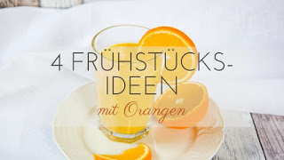 Mit einem gesunden Frühstück startest du viel besser und leichter in den Tag. Heute habe ich 4 Frühstück-Rezepte mit Orangen für euch. Die Orangen liefern euch einen Vitamin Kick am Morgen. Die Rezepte sind schnell in maximal 5 Minuten zubereitet und lassen sich schon am Vorabend vorbereiten. Das spart euch Zeit, wenn ihr morgens schnell sein müsst.