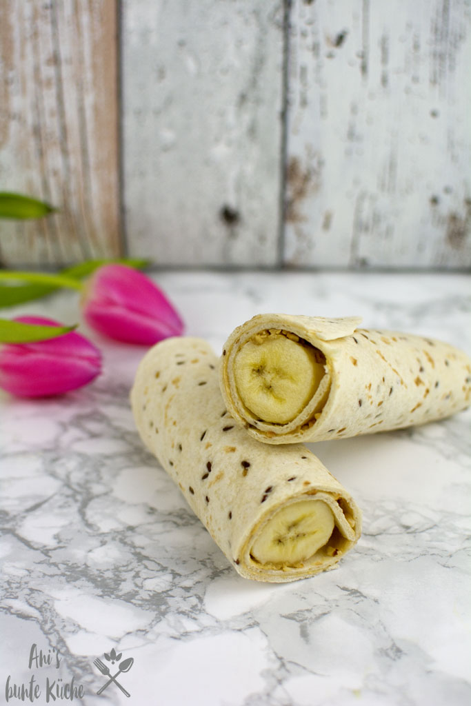 Das schnellste Frühstück - wickle eine Banane in einen Wrap - Ani&amp;#39;s ...