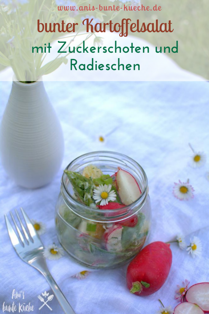 bunter Kartoffelsalat mit knackigem Gemüse - Ani&amp;#39;s bunte Küche