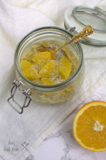 glutenfreies Buchweizen Porridge Orange-Kokos